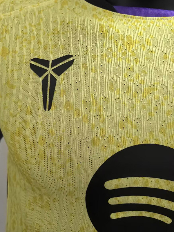 25-26 BAR Yellow Special Edition Player Version Soccer Jersey