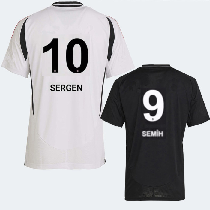 24-25 Besiktas Away Fans Soccer Jersey