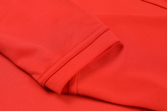 24-25 Man Utd Red Half Pull Tracksuit (半拉链)
