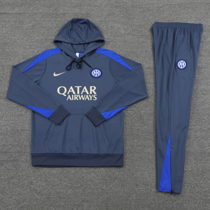 24-25 INT Grey Hoodie Tracksuit (卫衣套装)