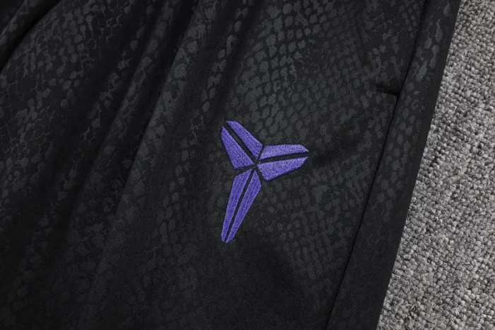 25-26 BAR Black Kids Half Pull Tracksuit #E25165(童装)(半拉链)