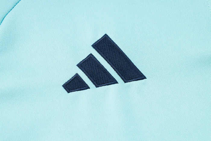 24-25 ARS Light blue Kids Half Pull Tracksuit (童装)(半拉链)