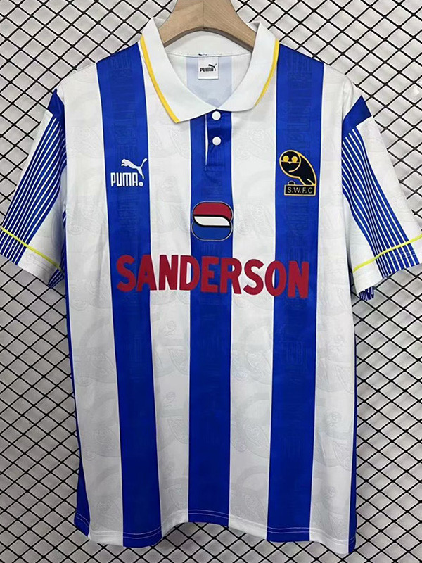 1994-1995 Sheffeld Wednesday Home Retro Soccer Jersey