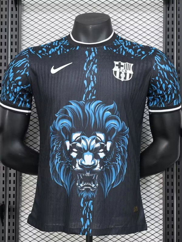 24-25 BAR Blue Black Special Edition Player Version Training Shirts *狮头