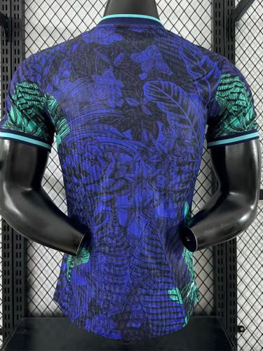 24-25 Brazil Blue Special Edition Player Version Soccer Jersey *有领