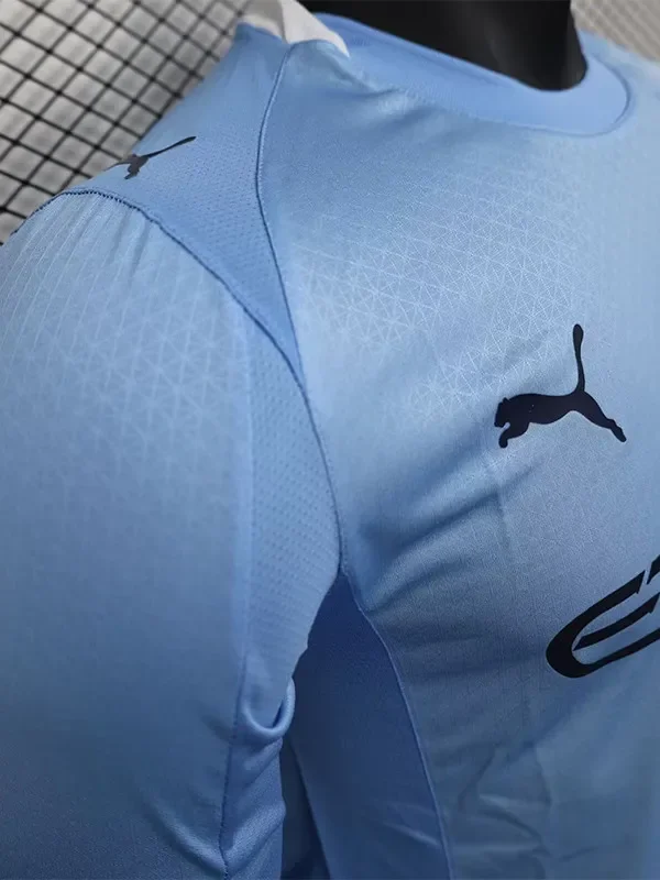 25-26 Man City Home Long Sleeve Player Version SoccerJersey(长袖球员)