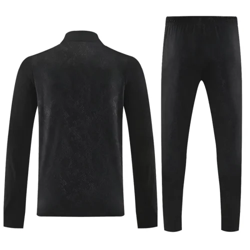 25-26 BAR Black Half Pull Tracksuit (半拉链)