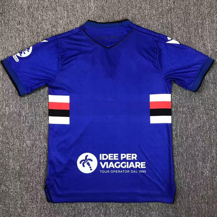 24-25 Sampdoria Home Fans Soccer Jersey