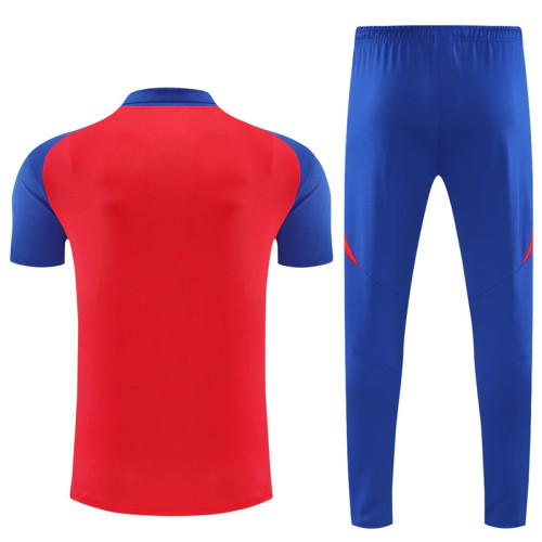 25-26 Spain Red Polo Tracksuit
