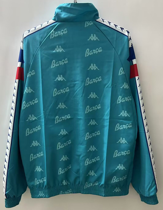 24-25 BAR Green Retro Double Sided Windbreaker (双面风衣)(刺绣)