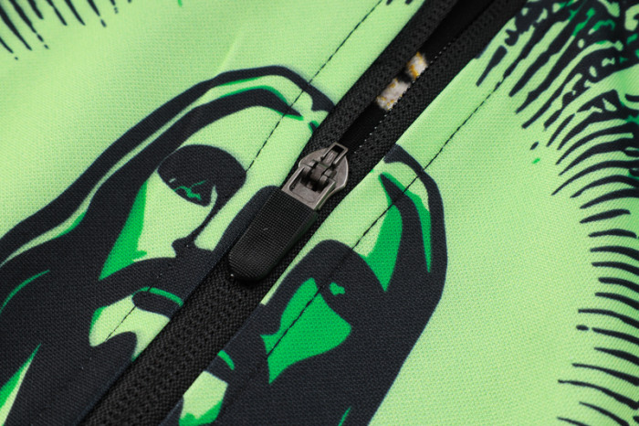 24-25 Brazil Green Jacket Tracksuit #A810(喷墨)