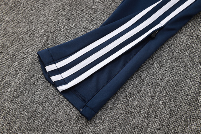 2025 AD Royal blue Half Pull Tracksuit #07(半拉链)