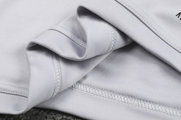 24-25 Flamengo Grey Half Pull Tracksuit (半拉链)