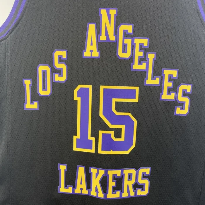 2023-24 LAKERS REAVES #15 Black City Edition Top Quality Hot Pressing NBA Jersey