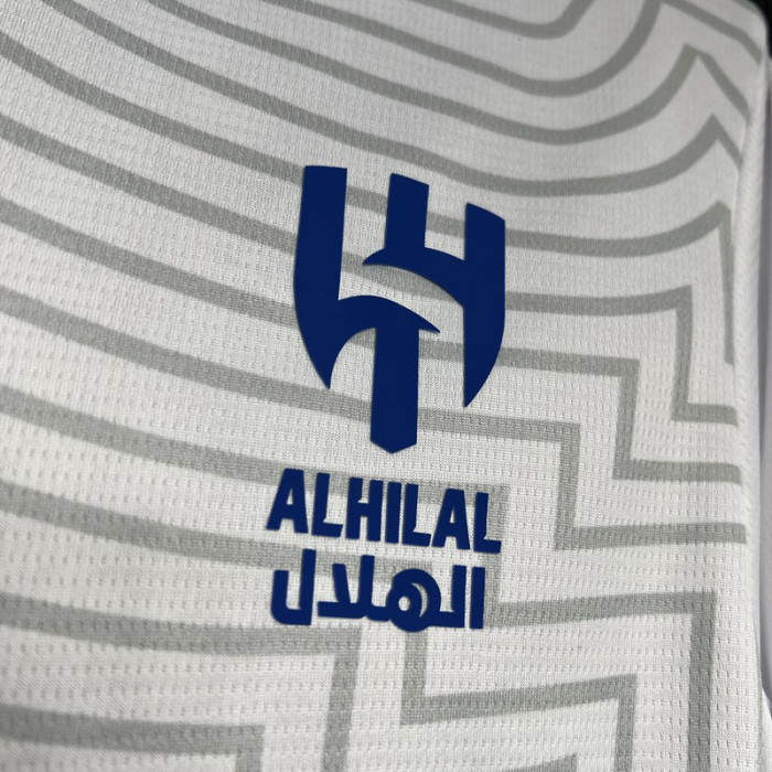 24-25 Al-Hilal Away Fans Soccer Jersey