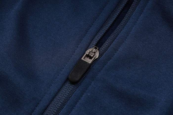 24-25 France Royal blue Hoodie Jacket Tracksuit #F590