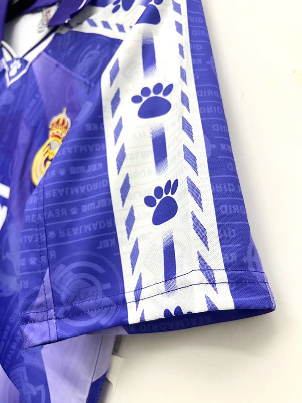 1996-1997 RMA Purple Retro Soccer Jersey