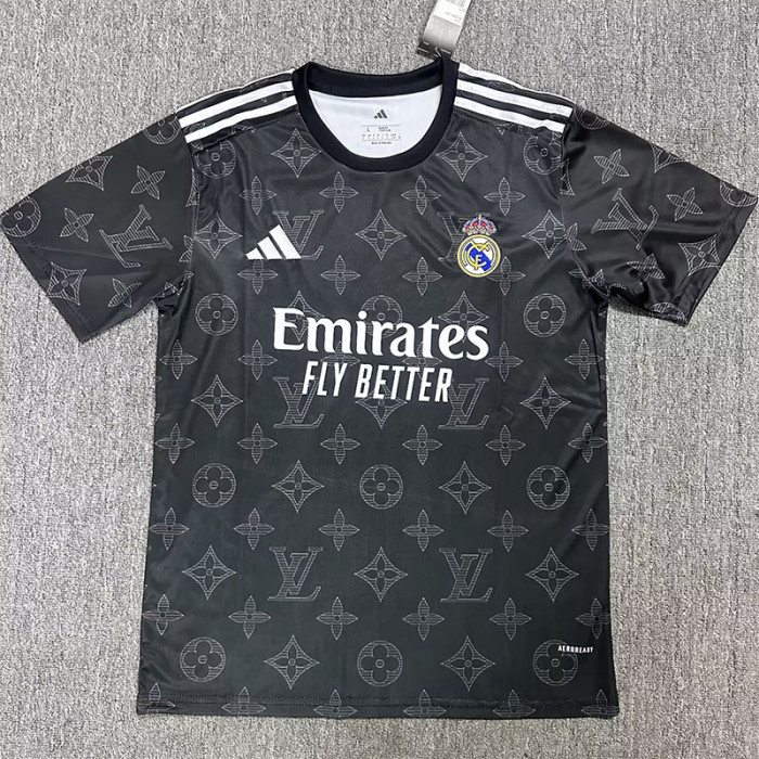 25-26 RMA Black Special Edition Fans Training Shirts *L