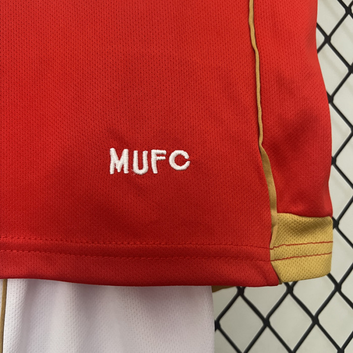 2006-2007 Man Utd Away Kids Retro Soccer Jersey