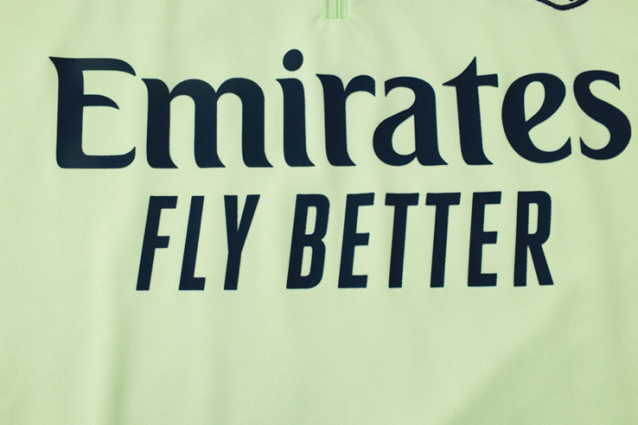 25-26 RMA Light green Half Pull Tracksuit #B2542(半拉链)