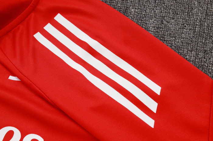 25-26 ARS Red Half Pull Tracksuit #B2518(半拉链)