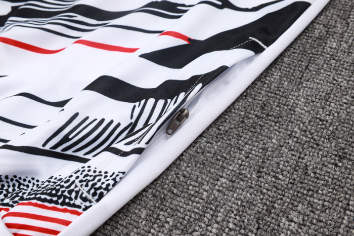 2025-26 Sao Paulo White Jacket Tracksuit #A2574