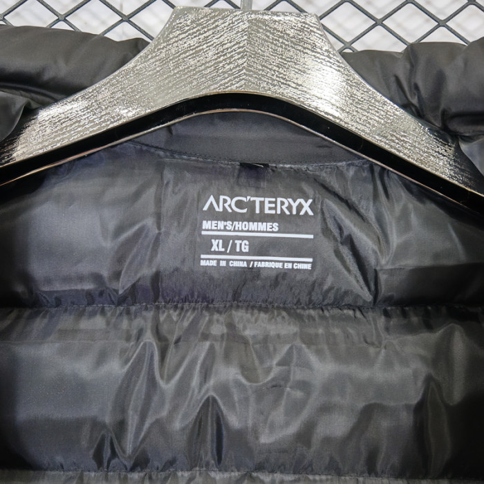 24-25 J11 ARC-TERYX Black Cotton jacket vest (Waistcoat) #马甲