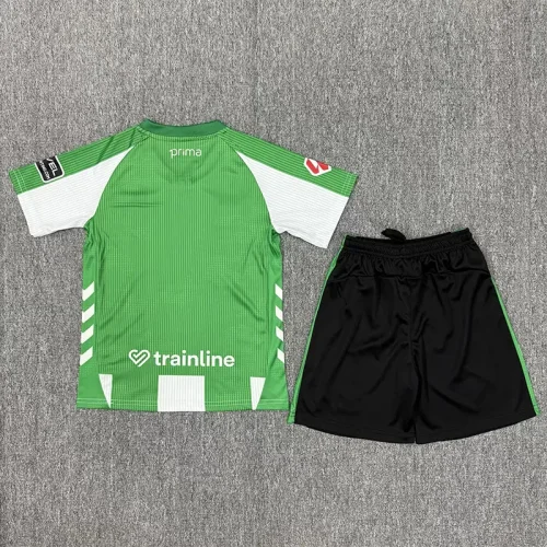 25-26 Real Betis Home Kids Soccer Jersey