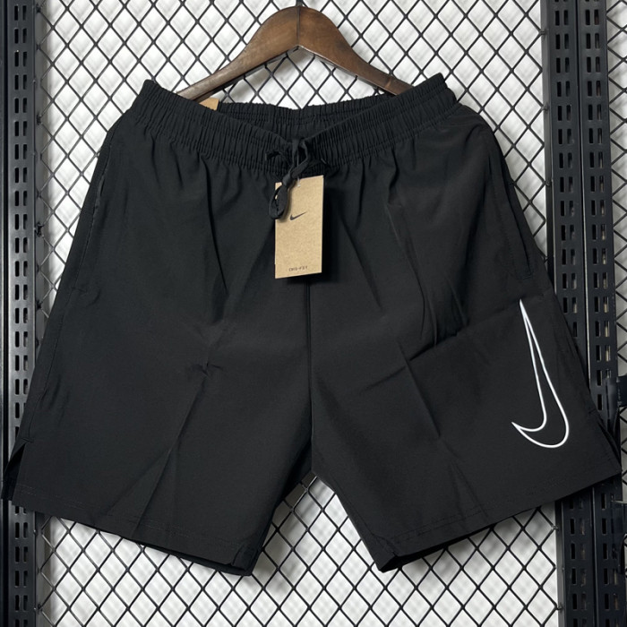 D976 NK Black Casual Short Pants