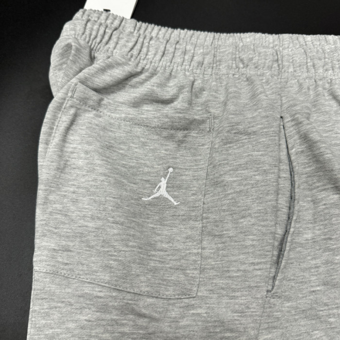M16 Jordan Grey Pure Cotton Fabric Casual Short Pants