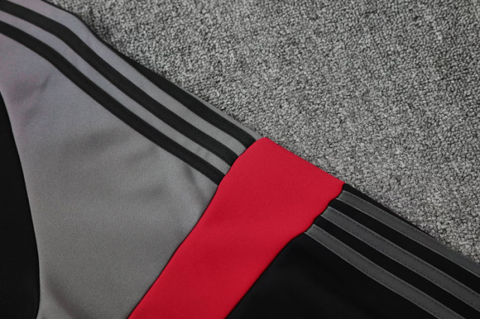 2025 AD Black Jacket Tracksuit #2313