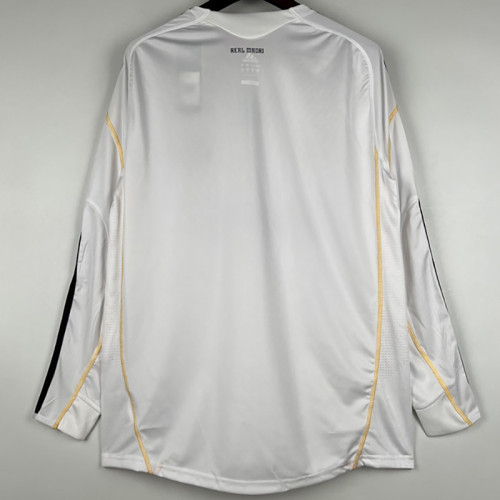 2009-2010 RMA Home Long Sleeve Retro Soccer Jersey (长袖)
