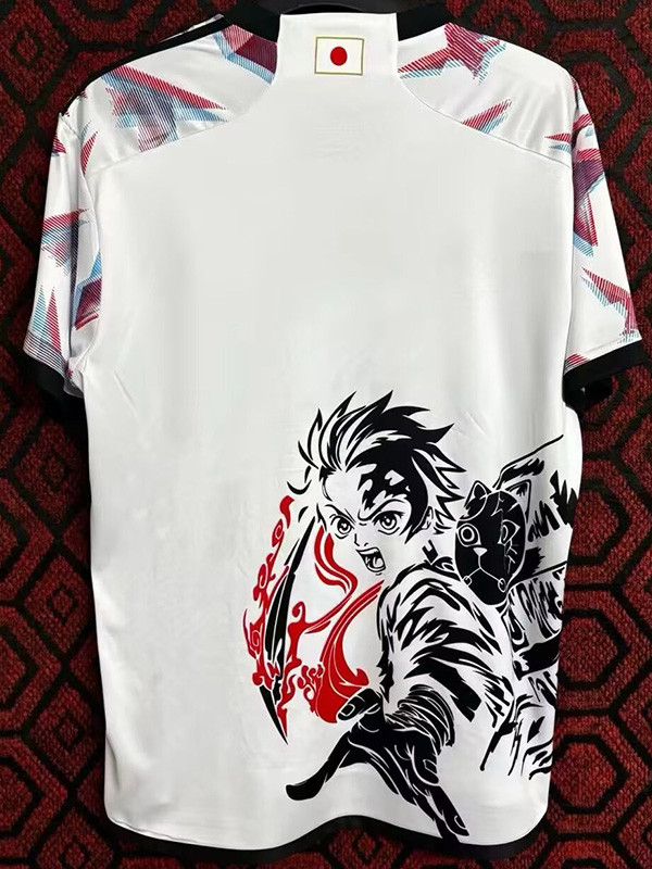 24-25 Japan White Special Edition Fans Training Shirts *炭治郎
