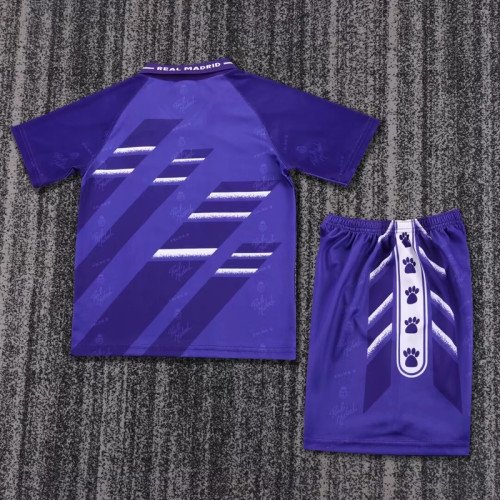 1994-1996 RMA Away Kids Retro Soccer Jersey