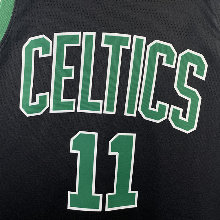 22-23 CELTICS IRVING #11 Black Top Quality Hot Pressing NBA Jersey (Trapeze Edition) 飞人版
