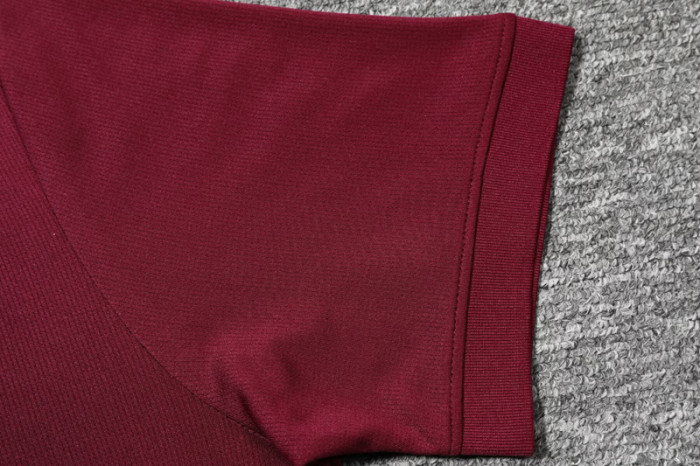 25-26 PSG Red Polo Tracksuit
