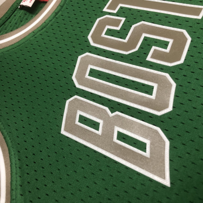 2003-04 CELTICS GARNETT #5 Green Retro Top Quality Hot Pressing NBA Jersey