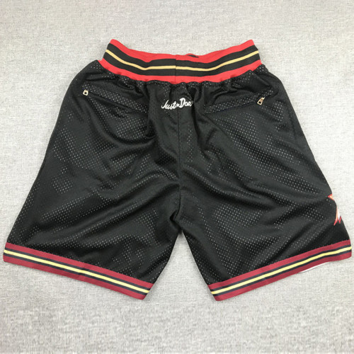 76ERS Black City Edition Top Quality NBA Pocket Pants #76人队