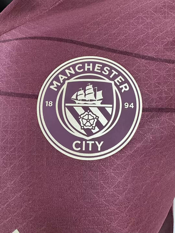 24-25 Man City Third Player Version Soccer Jersey