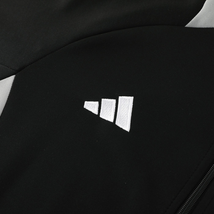 2024 AD Black Jacket Tracksuit #AJ18