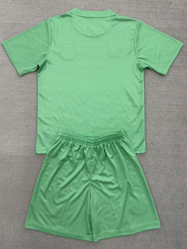 2025-26 EVE Green Goalkeeper Kids Soccer Jersey