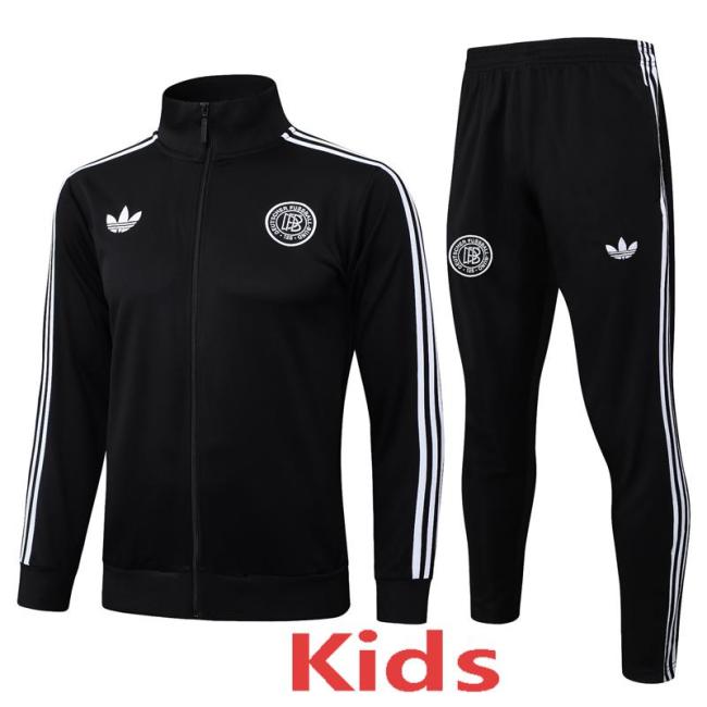 2025-26 Germany Black Kids Jacket Tracksuit #E2590(童装)