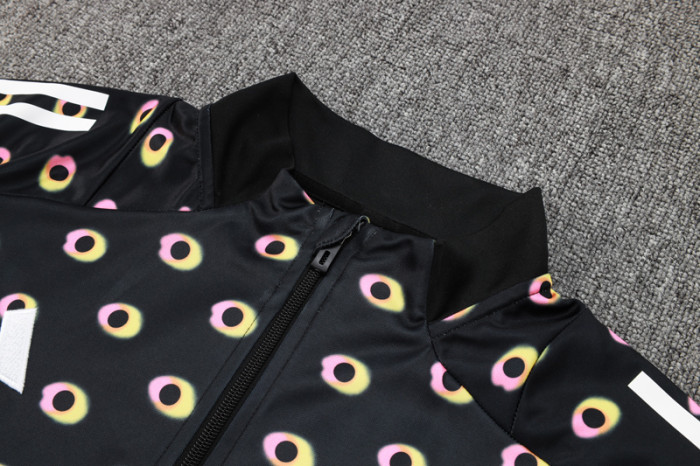24-25 JUV Black Jacket Tracksuit #A795(喷墨)
