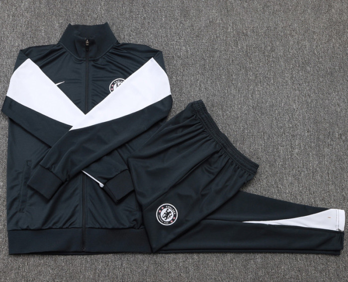 25-26 CHE Dark gray Jacket Tracksuit #A2543