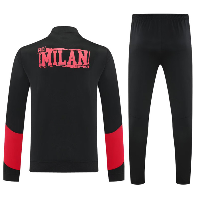 25-26 ACM Black red Jacket Tracksuit