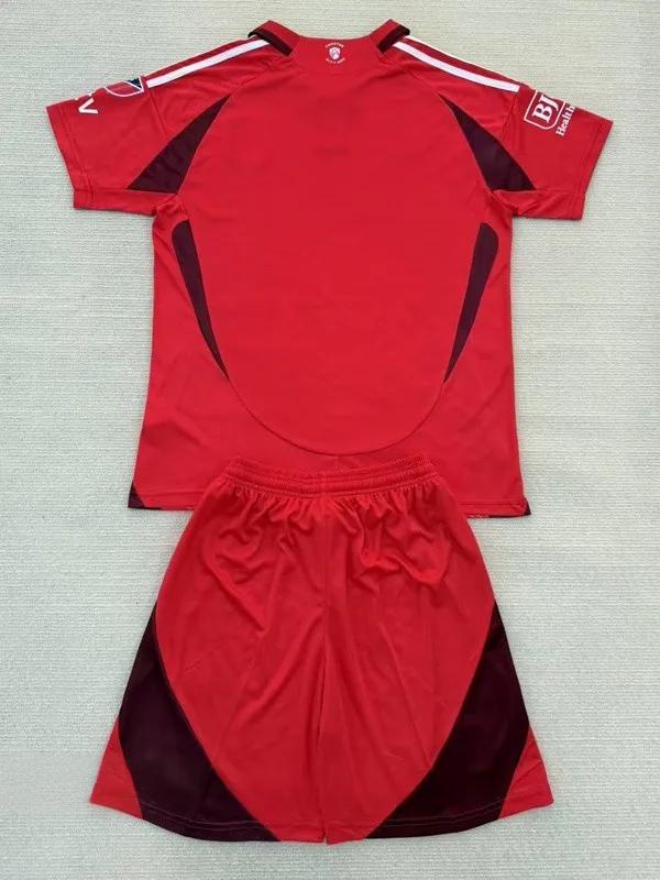 25-26 ST Louis City Home Kids Soccer Jersey *带章