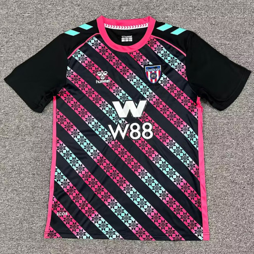 2025-26 Sunderland Black GoalKeeper Soccer Jersey