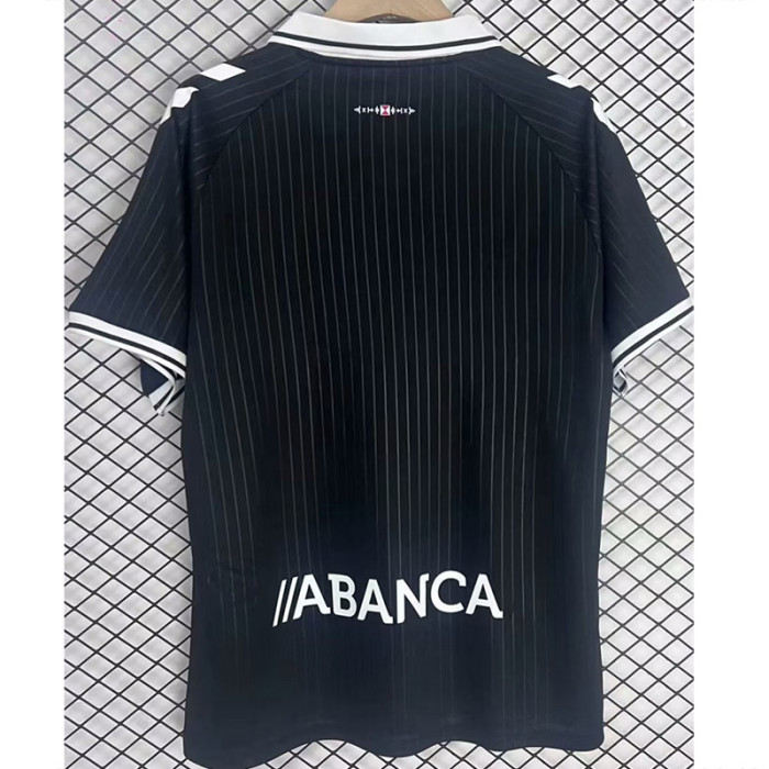 25-26 Celta 100th Anniversary Black Fans Soccer Jersey