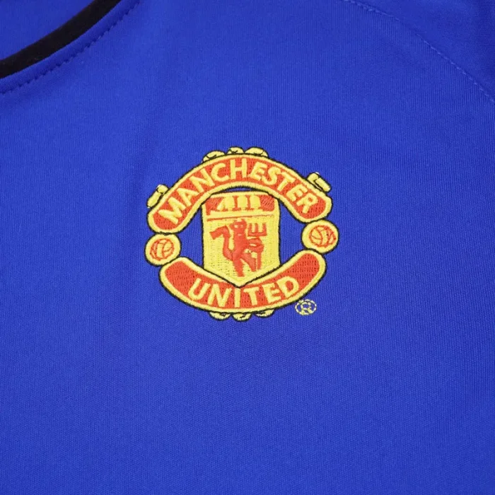 2002-2003 Man Utd Away Kids Retro Soccer Jersey