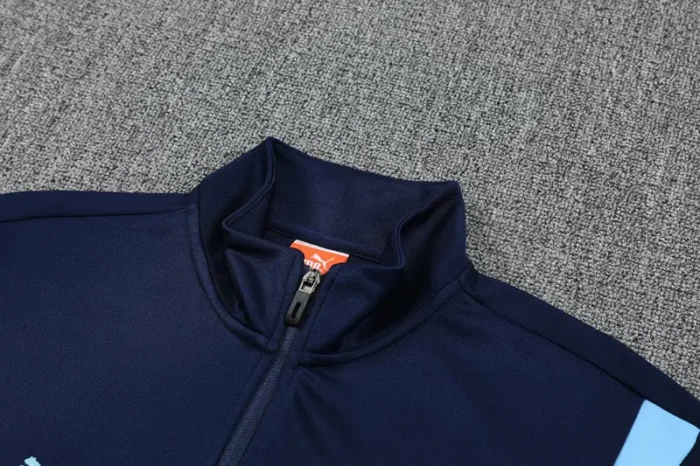25-26 Man City Royal blue Jacket Tracksuit
